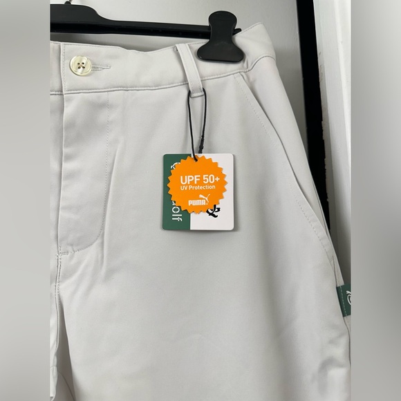 NWT $120 Puma X Quiet Golf Men’s Pants Athletic Golf Pants Sedate Gray UPF 50+ - Picture 5 of 16